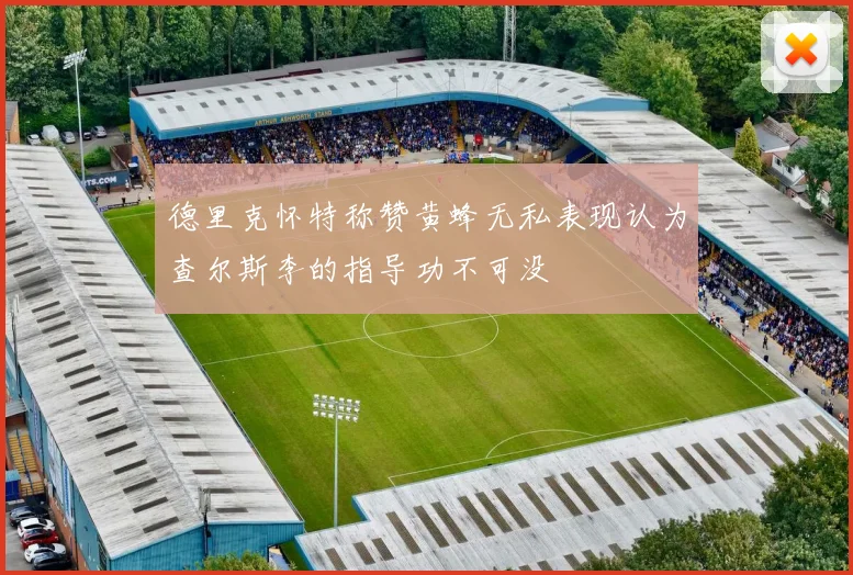 德里克怀特称赞黄蜂无私表现认为查尔斯李的指导功不可没